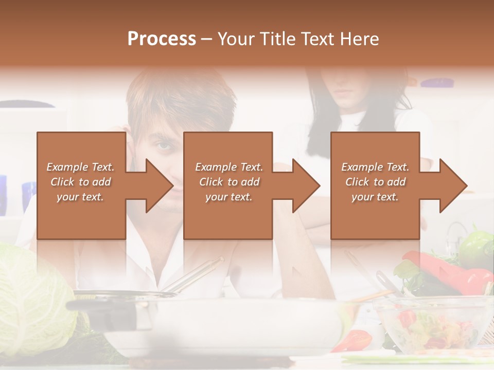 Male Expression Hand PowerPoint Template