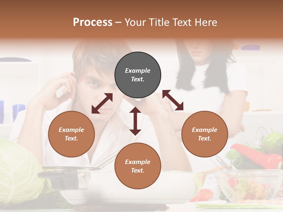 Male Expression Hand PowerPoint Template