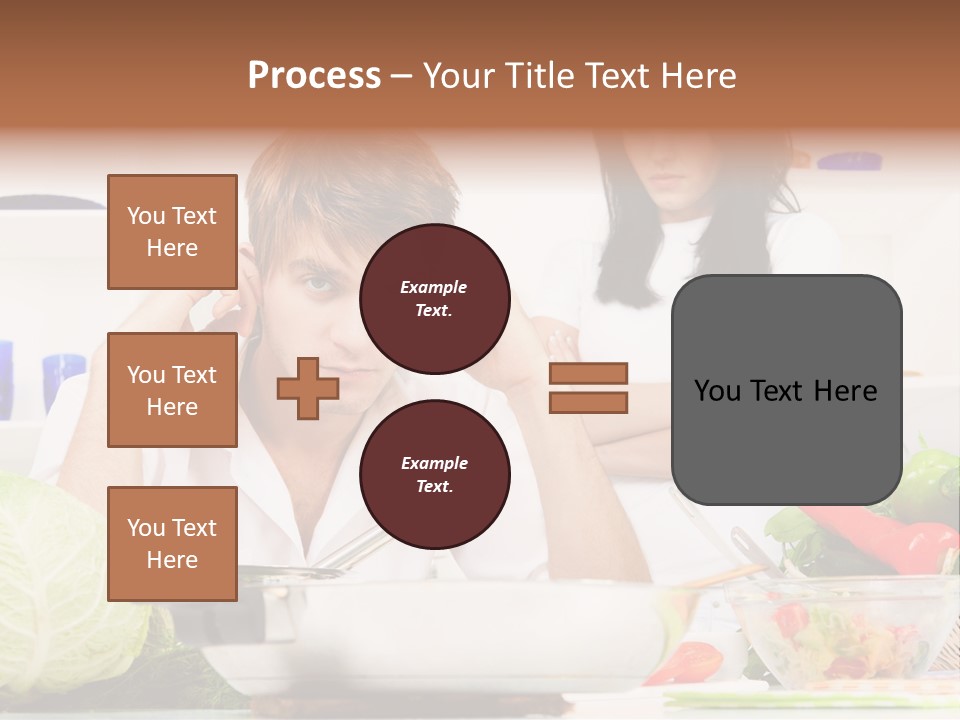 Male Expression Hand PowerPoint Template
