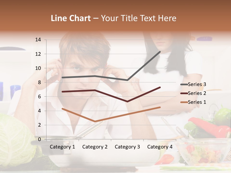 Male Expression Hand PowerPoint Template