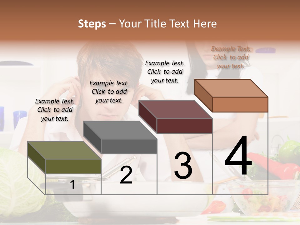 Male Expression Hand PowerPoint Template