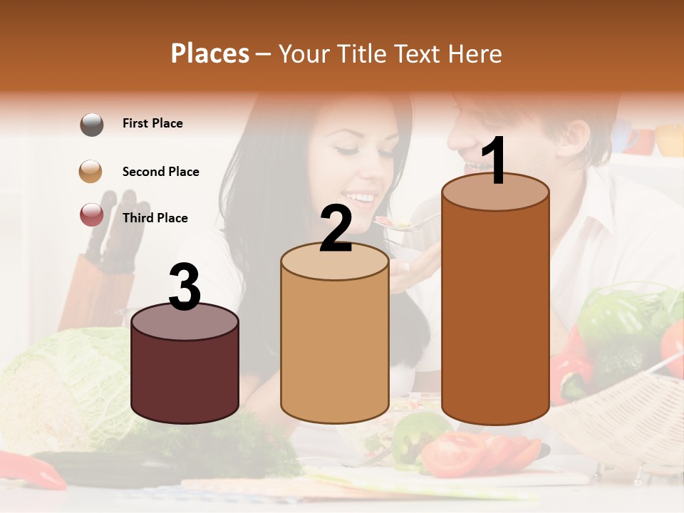 Healthy Table Relationship PowerPoint Template