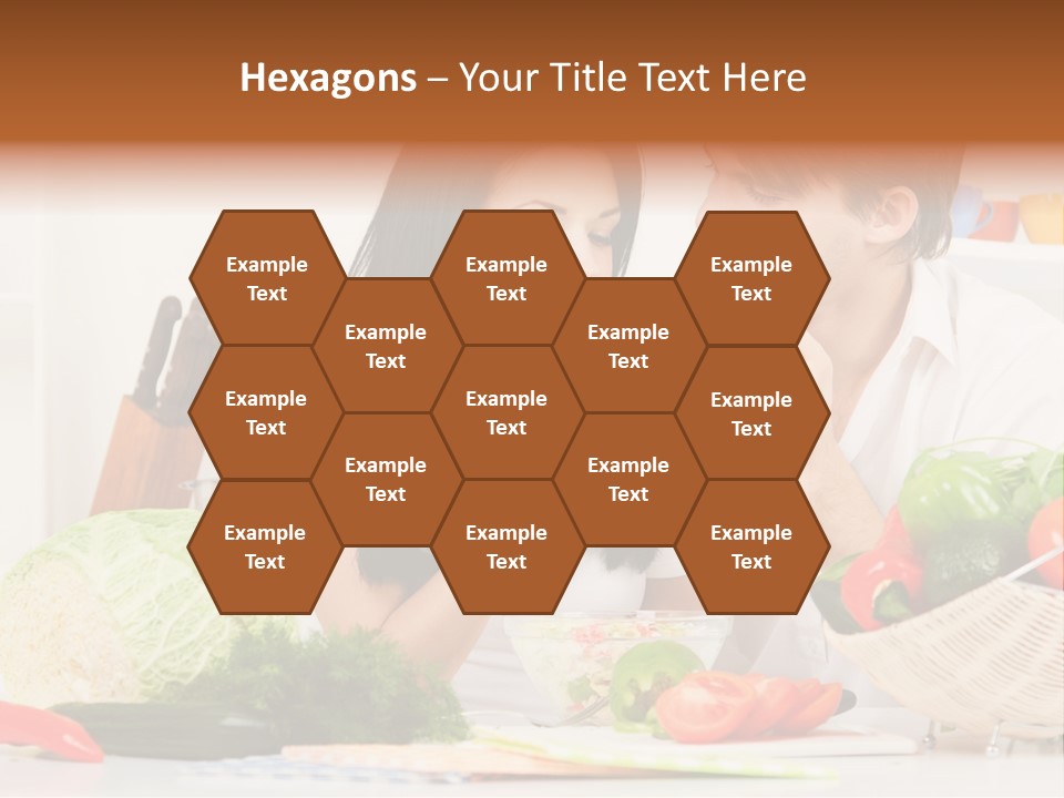 Healthy Table Relationship PowerPoint Template