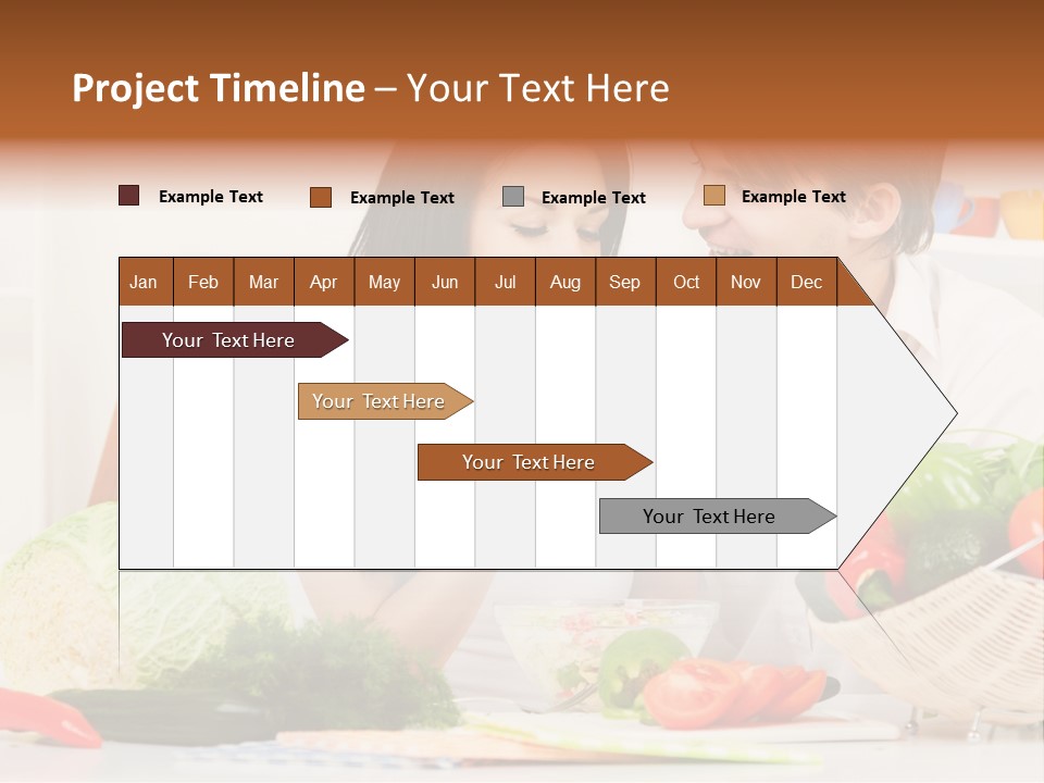 Healthy Table Relationship PowerPoint Template