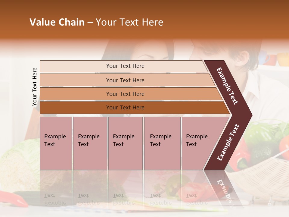 Healthy Table Relationship PowerPoint Template