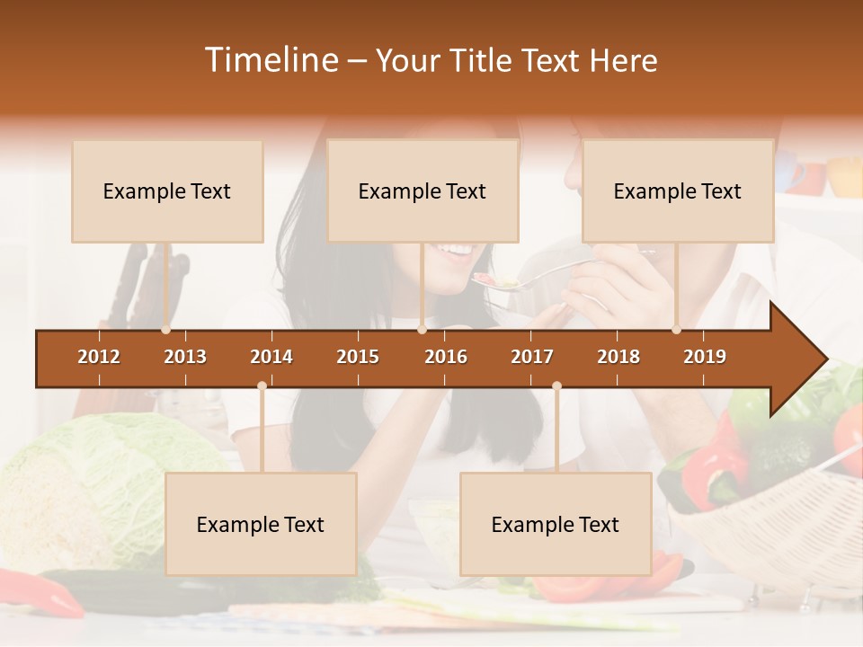Healthy Table Relationship PowerPoint Template