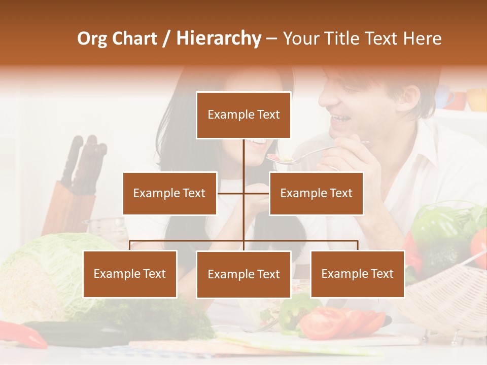 Healthy Table Relationship PowerPoint Template
