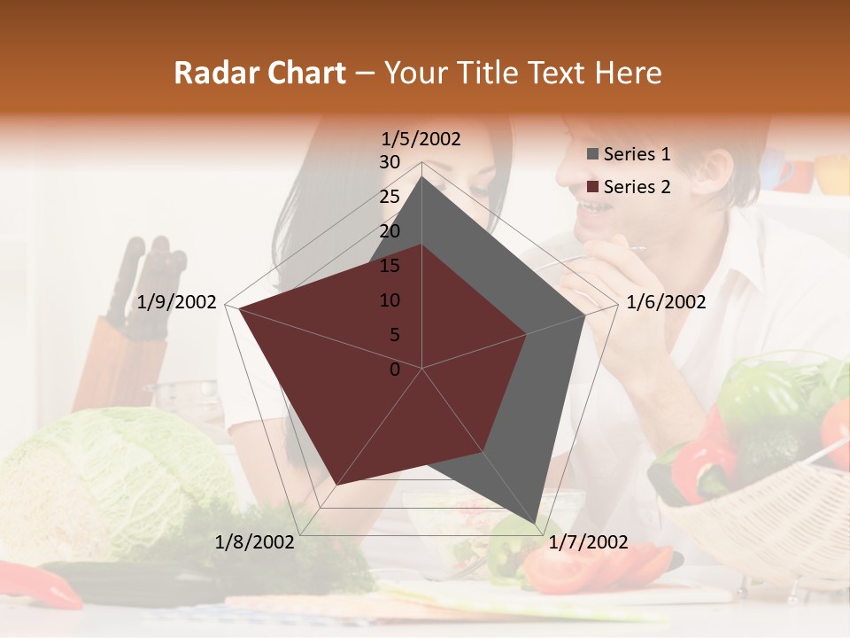 Healthy Table Relationship PowerPoint Template