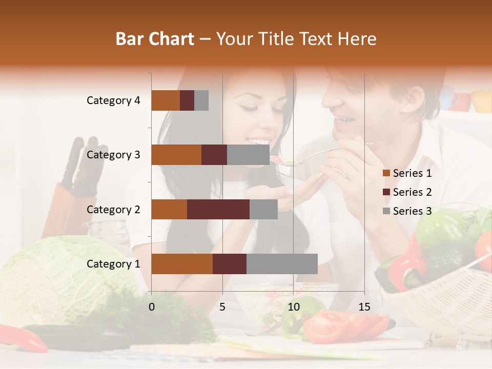 Healthy Table Relationship PowerPoint Template