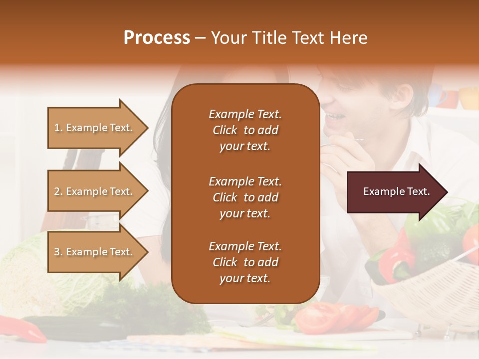 Healthy Table Relationship PowerPoint Template