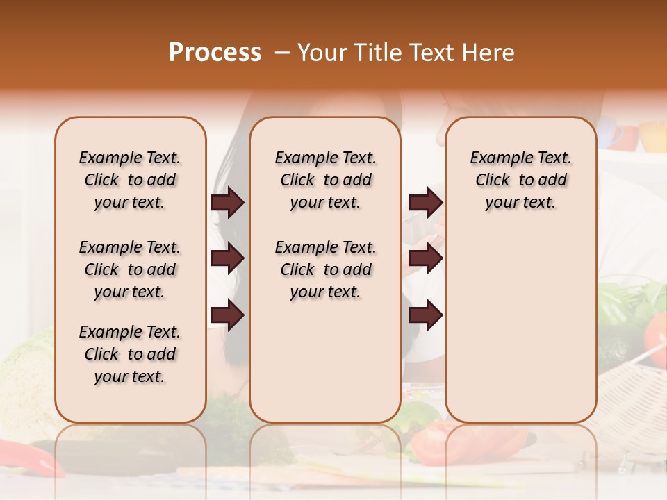 Healthy Table Relationship PowerPoint Template
