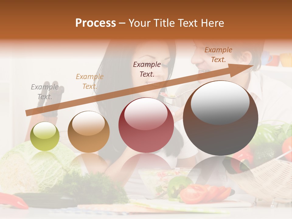 Healthy Table Relationship PowerPoint Template