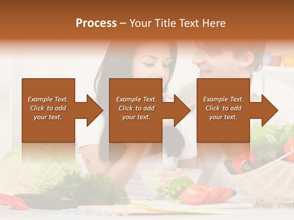 Healthy Table Relationship PowerPoint Template