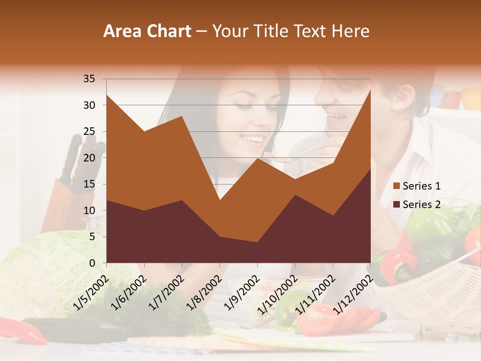 Healthy Table Relationship PowerPoint Template