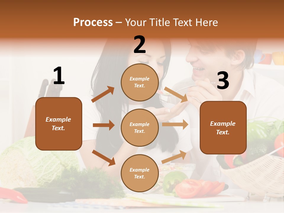 Healthy Table Relationship PowerPoint Template