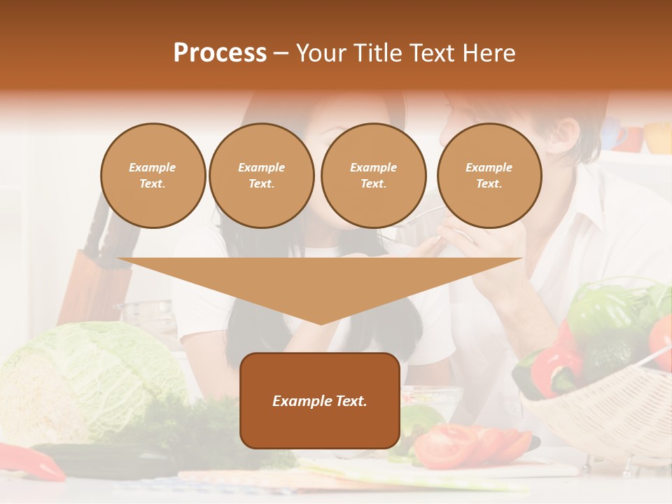 Healthy Table Relationship PowerPoint Template