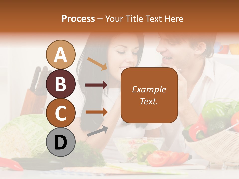 Healthy Table Relationship PowerPoint Template