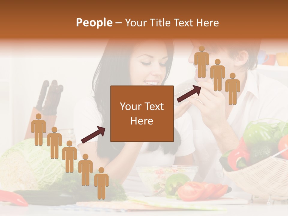 Healthy Table Relationship PowerPoint Template