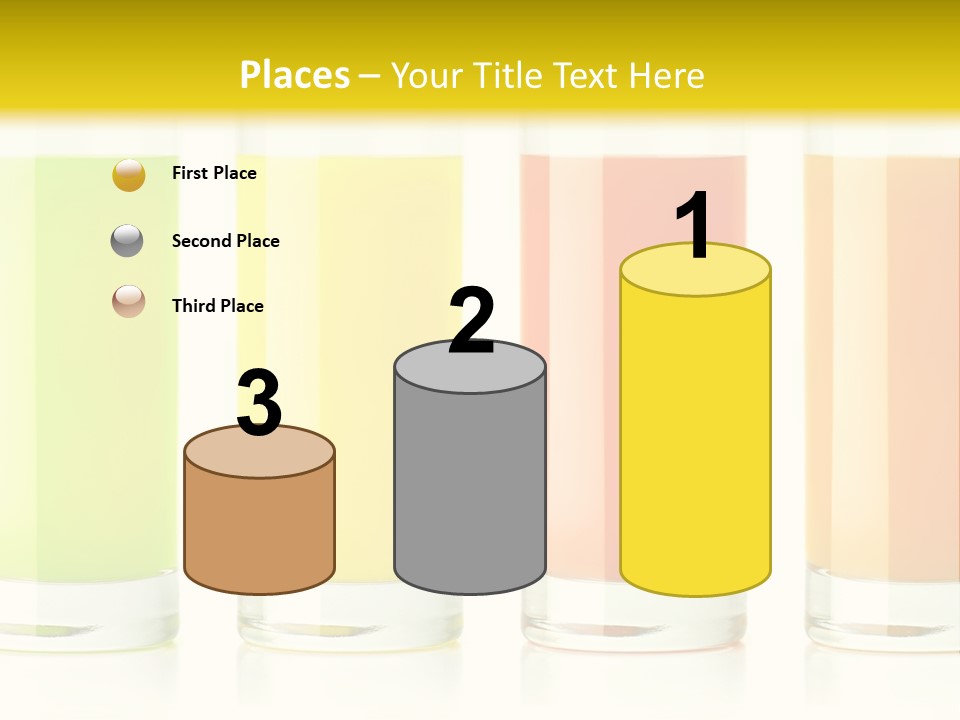 Green Pineapple Juice Juice PowerPoint Template