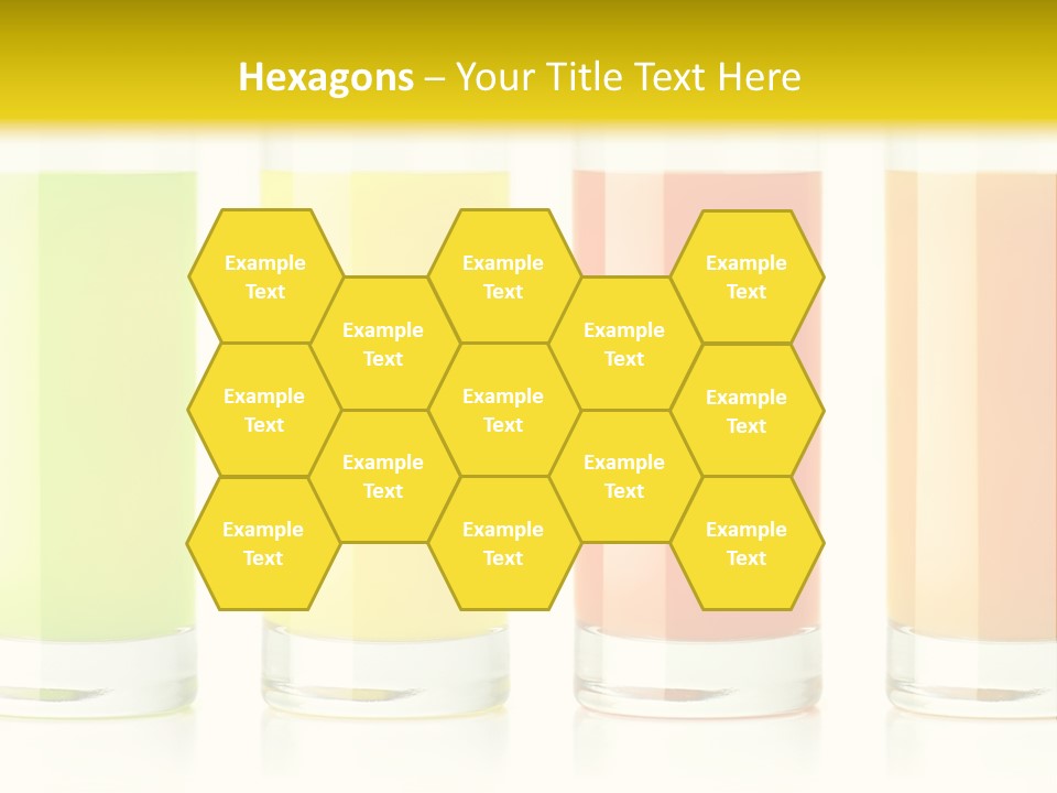 Green Pineapple Juice Juice PowerPoint Template
