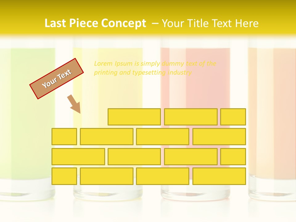 Green Pineapple Juice Juice PowerPoint Template