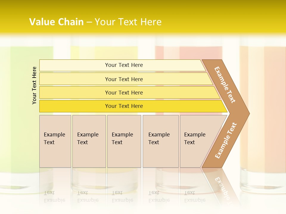 Green Pineapple Juice Juice PowerPoint Template