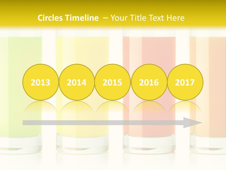 Green Pineapple Juice Juice PowerPoint Template