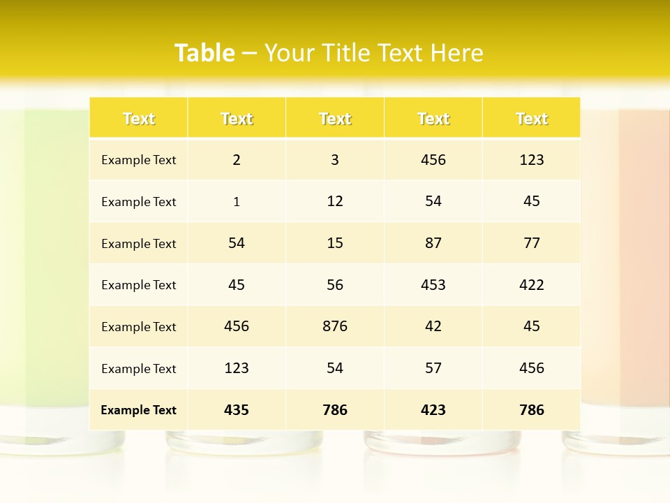 Green Pineapple Juice Juice PowerPoint Template