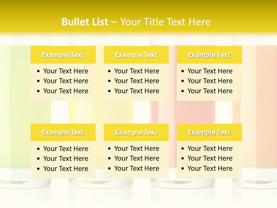 Green Pineapple Juice Juice PowerPoint Template
