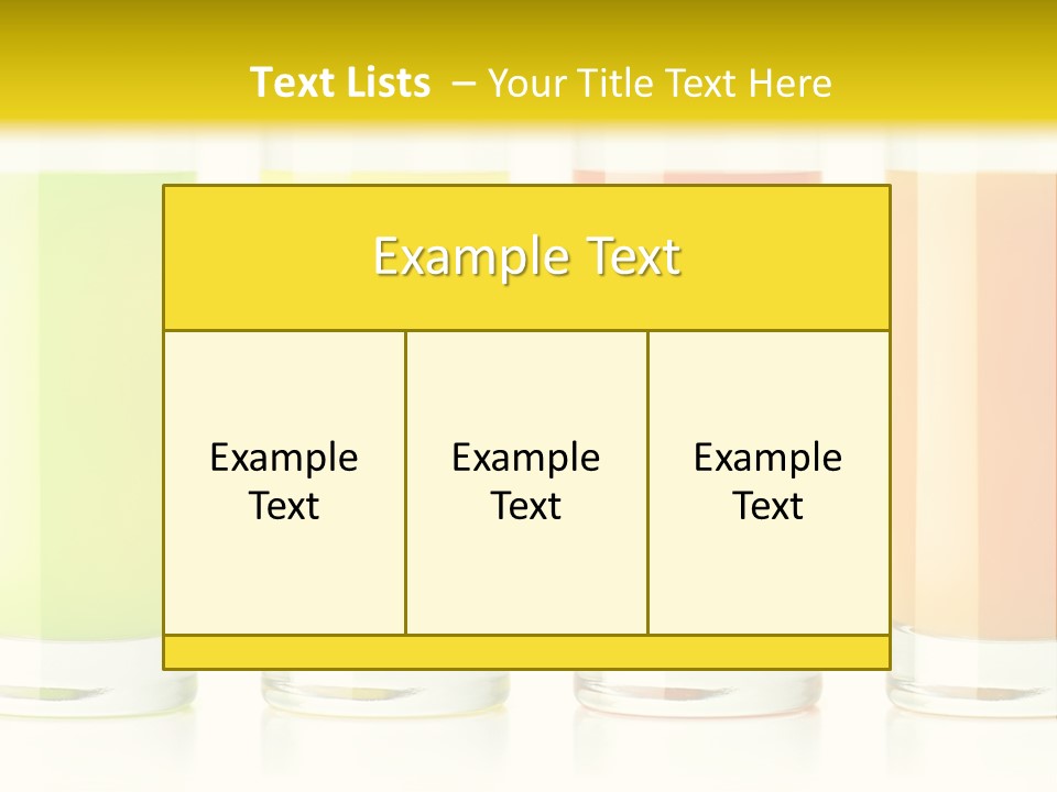 Green Pineapple Juice Juice PowerPoint Template