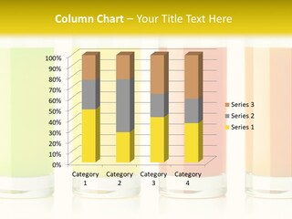 Green Pineapple Juice Juice PowerPoint Template