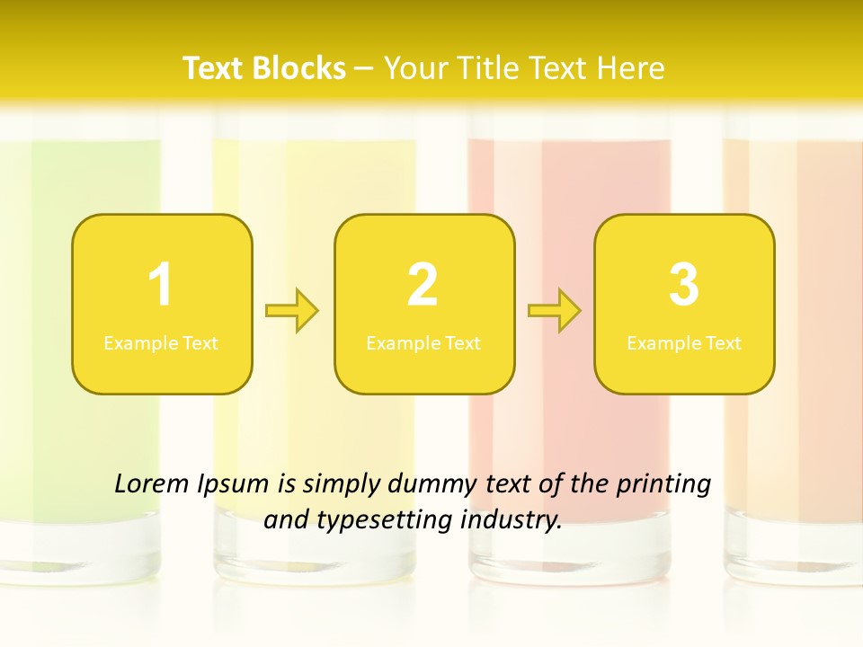 Green Pineapple Juice Juice PowerPoint Template