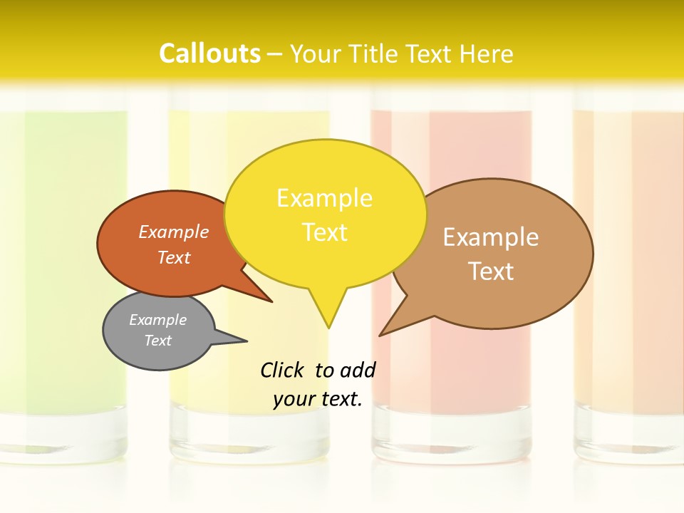 Green Pineapple Juice Juice PowerPoint Template