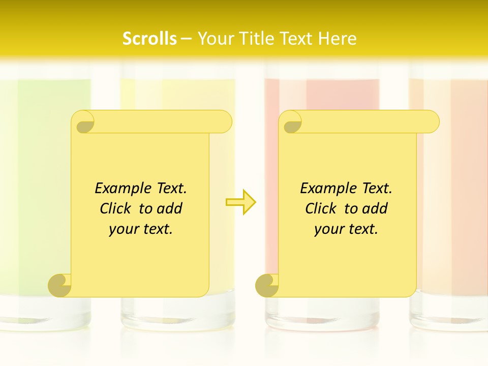 Green Pineapple Juice Juice PowerPoint Template