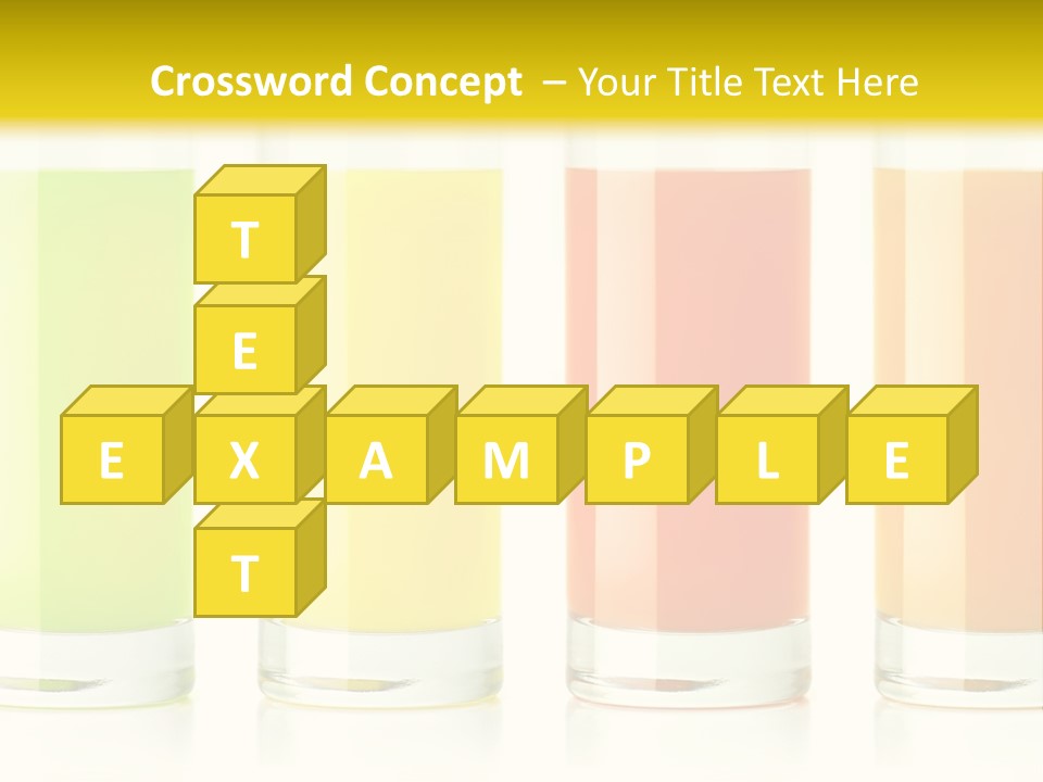 Green Pineapple Juice Juice PowerPoint Template