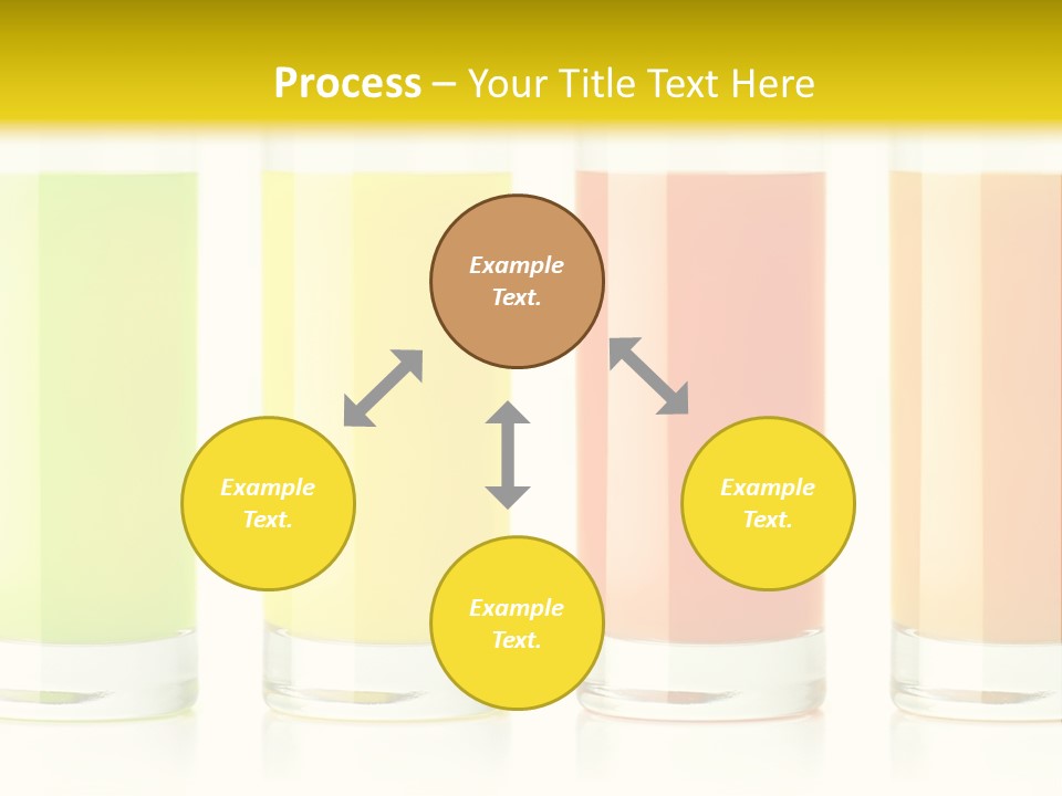 Green Pineapple Juice Juice PowerPoint Template