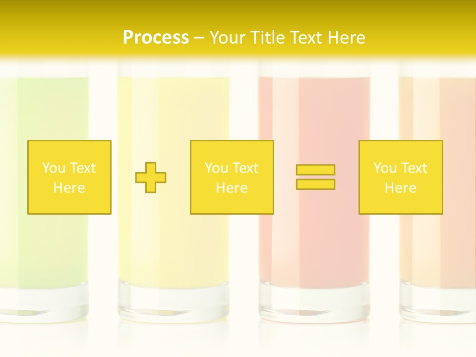 Green Pineapple Juice Juice PowerPoint Template