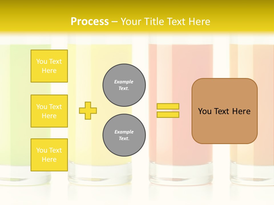 Green Pineapple Juice Juice PowerPoint Template