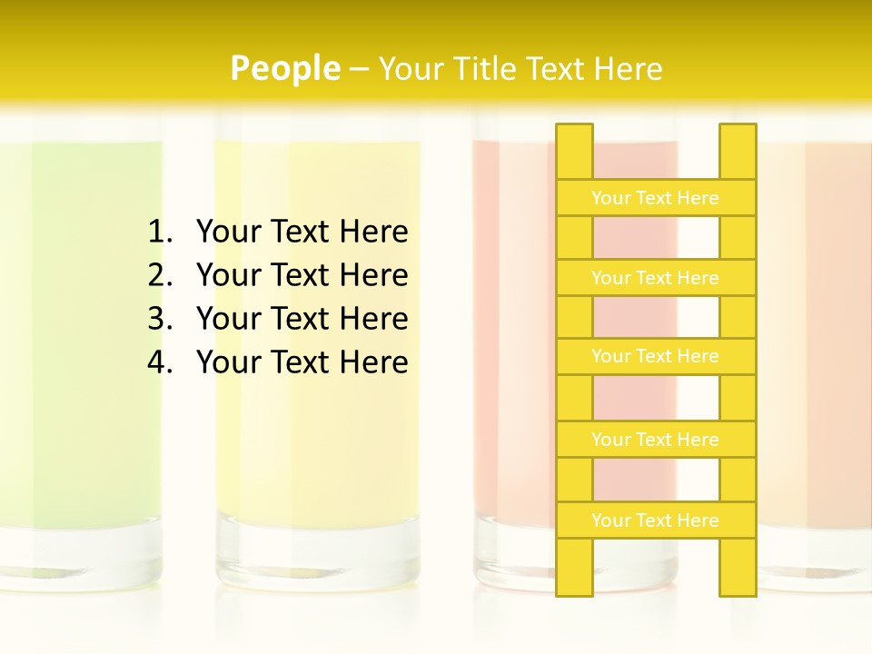 Green Pineapple Juice Juice PowerPoint Template