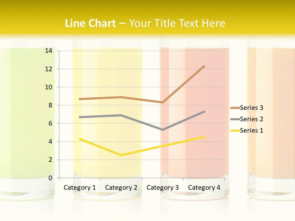Green Pineapple Juice Juice PowerPoint Template