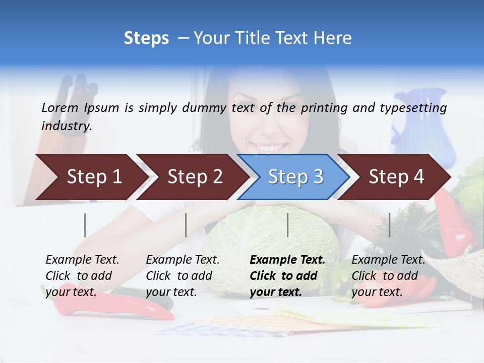 Tourism Landscaped Blonde PowerPoint Template