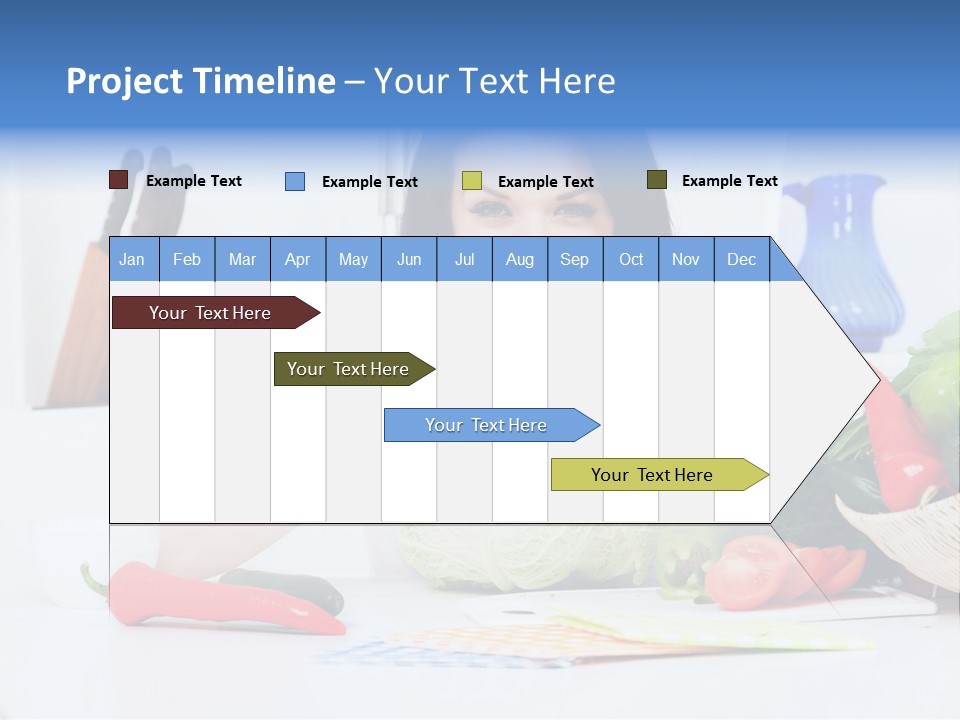 Tourism Landscaped Blonde PowerPoint Template