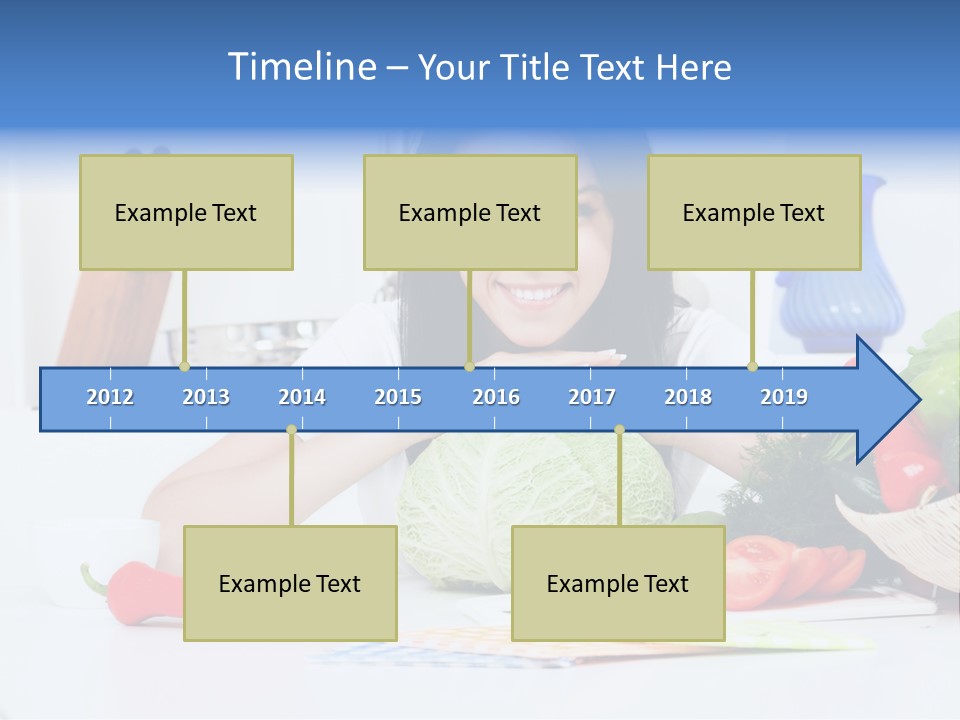 Tourism Landscaped Blonde PowerPoint Template