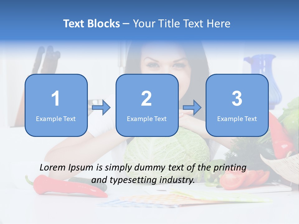 Tourism Landscaped Blonde PowerPoint Template