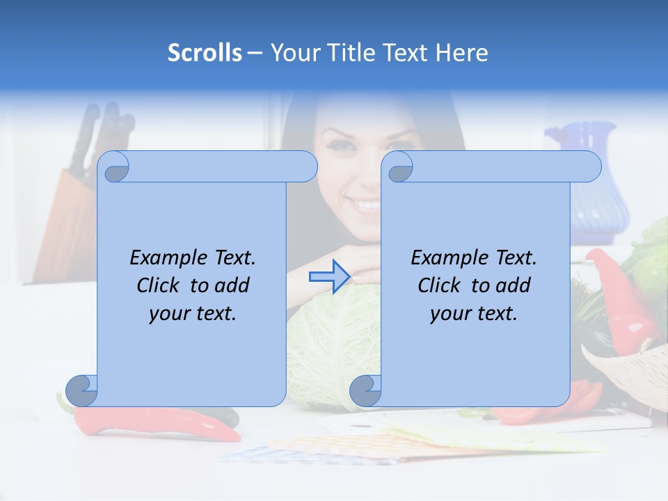 Tourism Landscaped Blonde PowerPoint Template