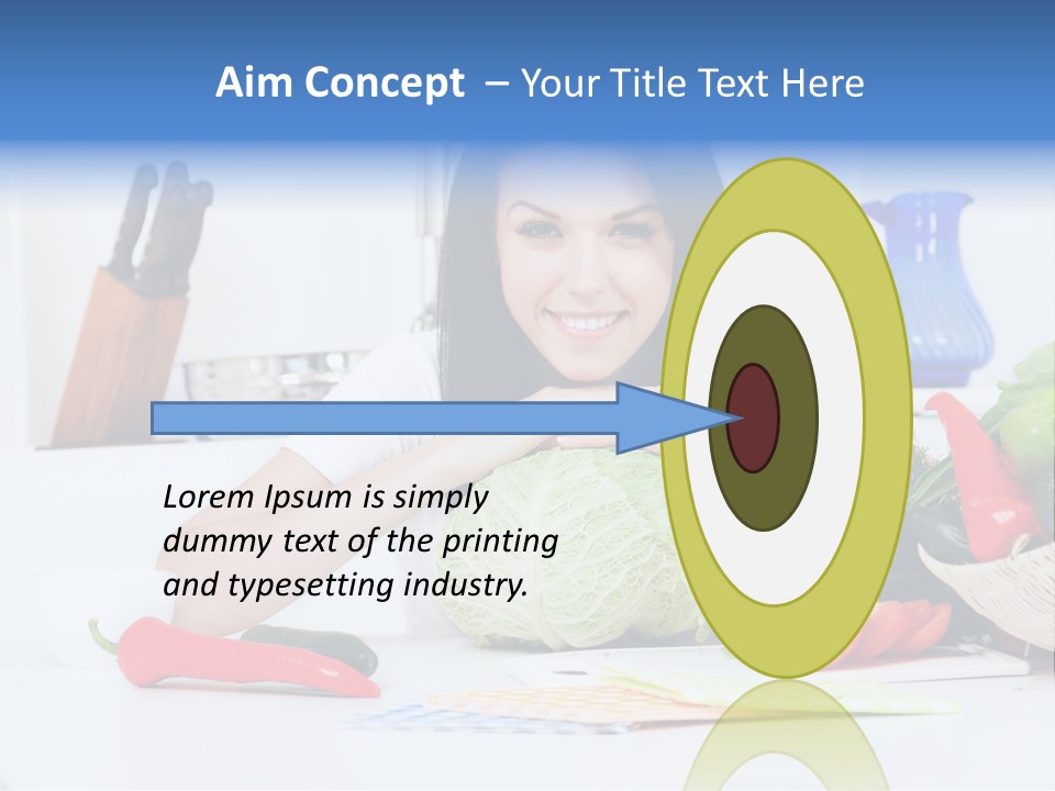 Tourism Landscaped Blonde PowerPoint Template