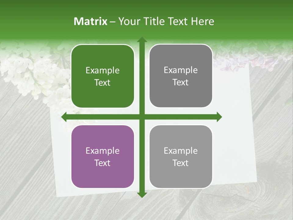Board Transparent Scented PowerPoint Template