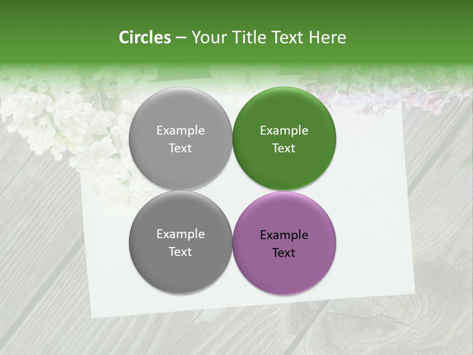 Board Transparent Scented PowerPoint Template