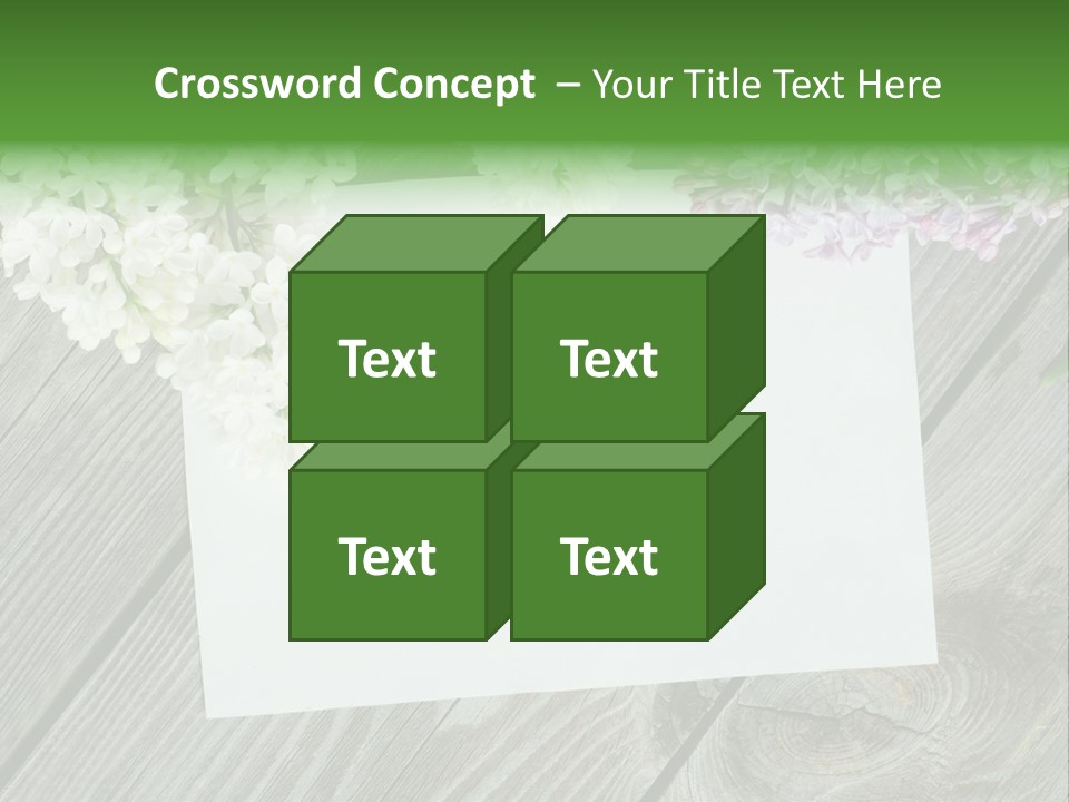 Board Transparent Scented PowerPoint Template