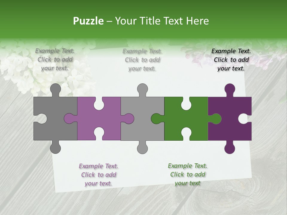 Board Transparent Scented PowerPoint Template